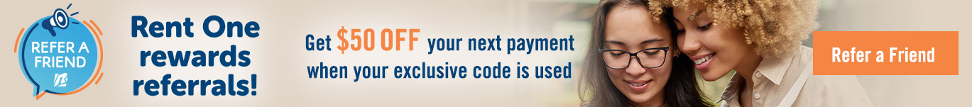 Referral Program - Get $50 off your next payment when your exclusive code is used